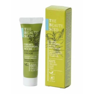 Crema de ochi cu acid hialuronic si aloe 15ml, The Beauty Seed Bioearth