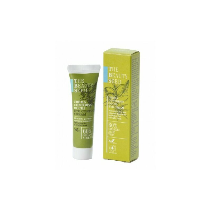 Crema de ochi cu acid hialuronic si aloe 15ml, The Beauty Seed Bioearth
