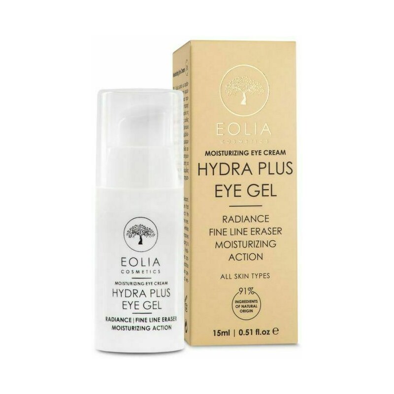 Crema de Ochi Naturala Hidratanta, Hydra Plus 15ml /0.51 fl. oz, Eolia