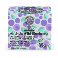 Crema masca de noapte regeneranta antioxidanta cu ceramide si Q10, 50ml, Anti-OX Wild Blueberry
