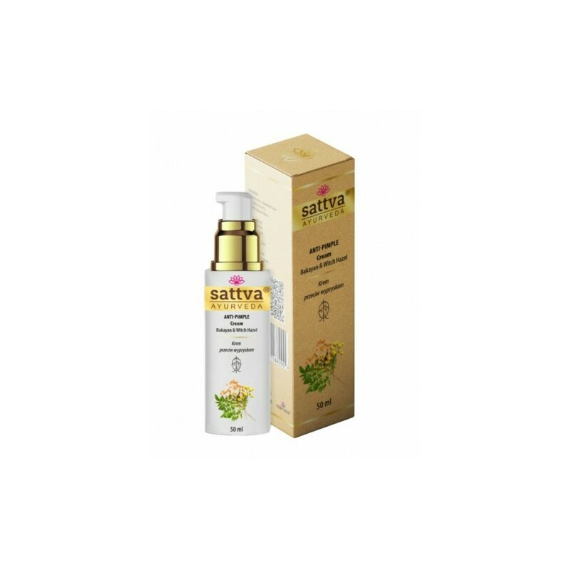 Crema pentru cosuri cu bakayan 50ml, Sattva Ayurveda