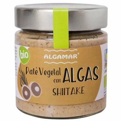 Crema tartinabila cu alge si ciuperci shiitake bio 180g Algamar