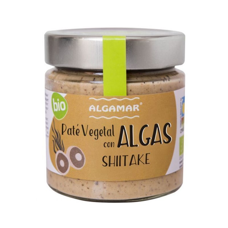 Crema tartinabila cu alge si ciuperci shiitake bio 180g Algamar