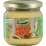 Crema tartinabila cu papaya si curry bio 180g Dennree