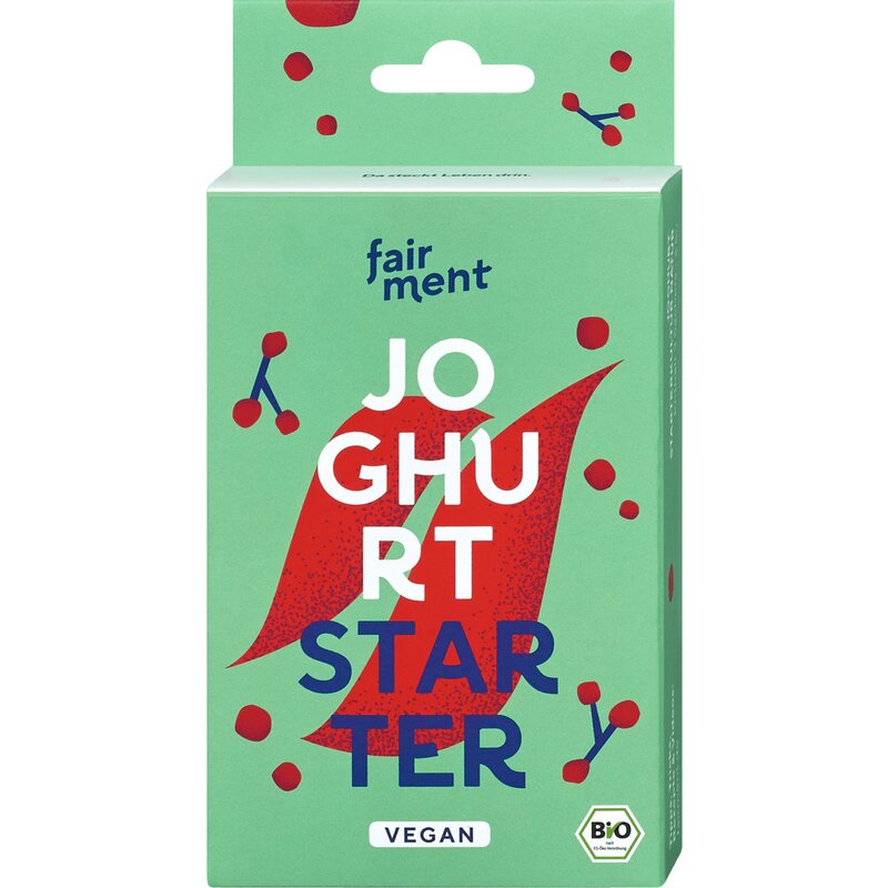 Culturi pentru iaurt vegan bio 3 x 5g, fairment