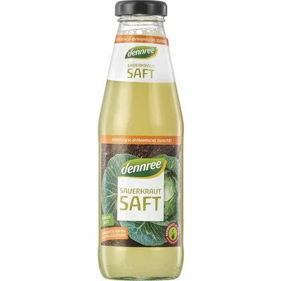 Suc de varza murata fermentata bio 500ml Dennree PRET REDUS