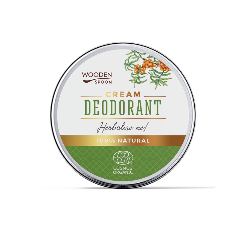 Deodorant Crema Herbalise Me, Bio, 60ml, Wooden Spoon