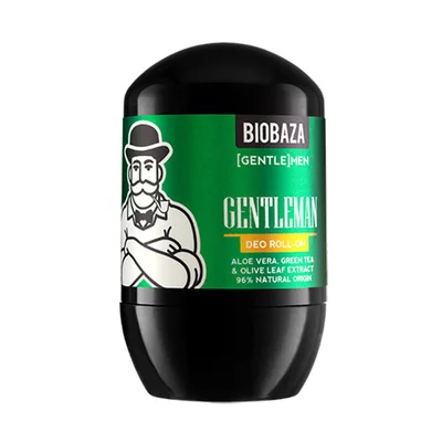 Deodorant natural cu aloe vera si extract de ceai verde, pentru barbati, Gentlemen, 50 ml, Biobaza