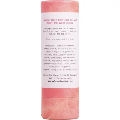 Deodorant natural stick, Sweet Serenity, 65g, We love the planet
