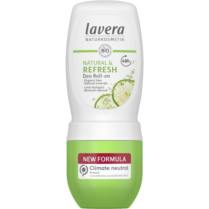 Deodorant roll-on BIO Natural si Refresh 48h, 50ml - LAVERA