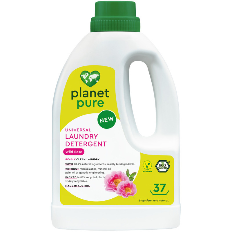 Detergent Bio Pentru Rufe - Trandafir Salbatic - 1.48 Litri, Planet Pure