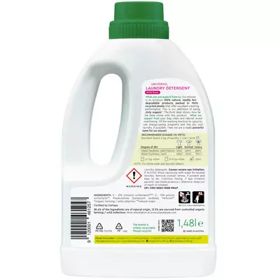 Detergent bio pentru rufe - trandafir salbatic - 1.48 litri, Planet Pure