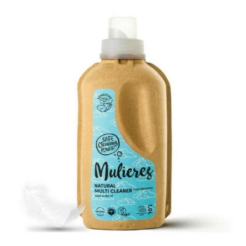 Detergent concentrat multi cleaner cu ingrediente naturale fara parfum (1L), Mulieres