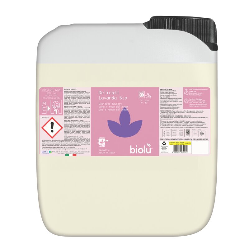 Detergent Ecologic Lichid Pentru Rufe Delicate, 5l - Biolu