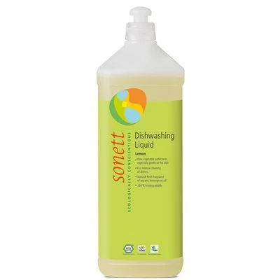 Detergent pentru spalat vase cu lamaie, ecologic, 1L, Sonett