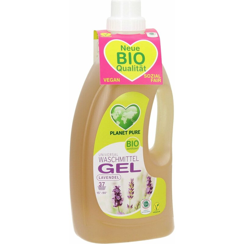 Detergent GEL bio de rufe - lavanda - 1.5L Planet Pure