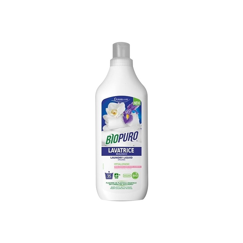 Detergent hipoalergen pentru rufe albe si colorate, bio, 1L - Biopuro