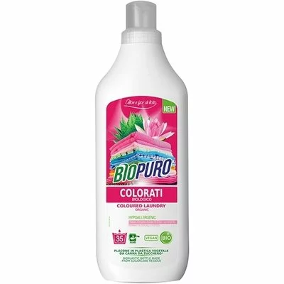 Detergent hipoalergen pentru rufe colorate, bio,1L - Biopuro