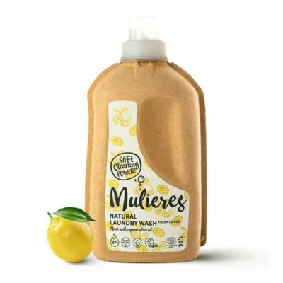 Detergent pentru rufe cu ingrediente naturale Fresh Citrus (1.5L), Mulieres
