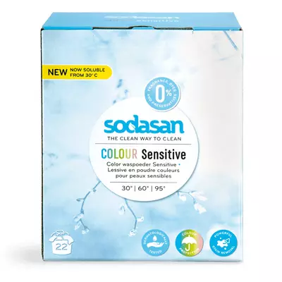 Detergent Praf Bio Confort-Sensitiv Hipoalergen, 1010 Gr, Sodasan