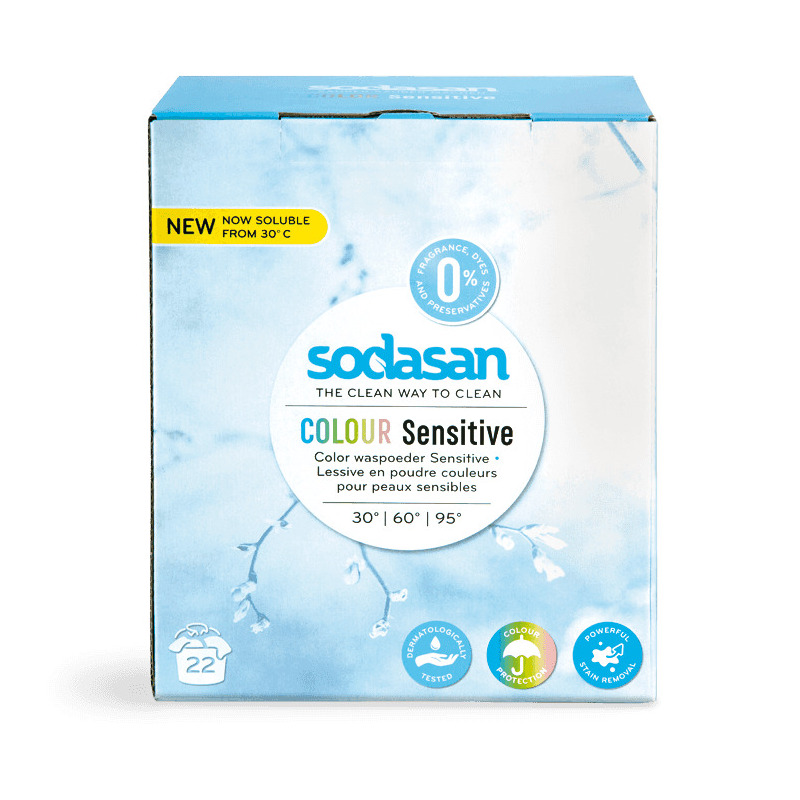 Detergent Praf Bio Confort-Sensitiv Hipoalergen, 1010 Gr, Sodasan