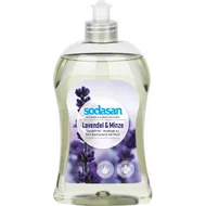 Detergent vase lichid bio lavanda si menta 500 ml Sodasan-picture
