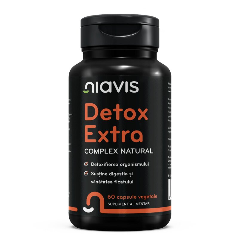 Detox Extra Complex Natural 60 cps, Niavis