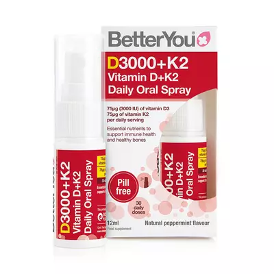 D3000 + K2 Oral Spray (12ml), BetterYou