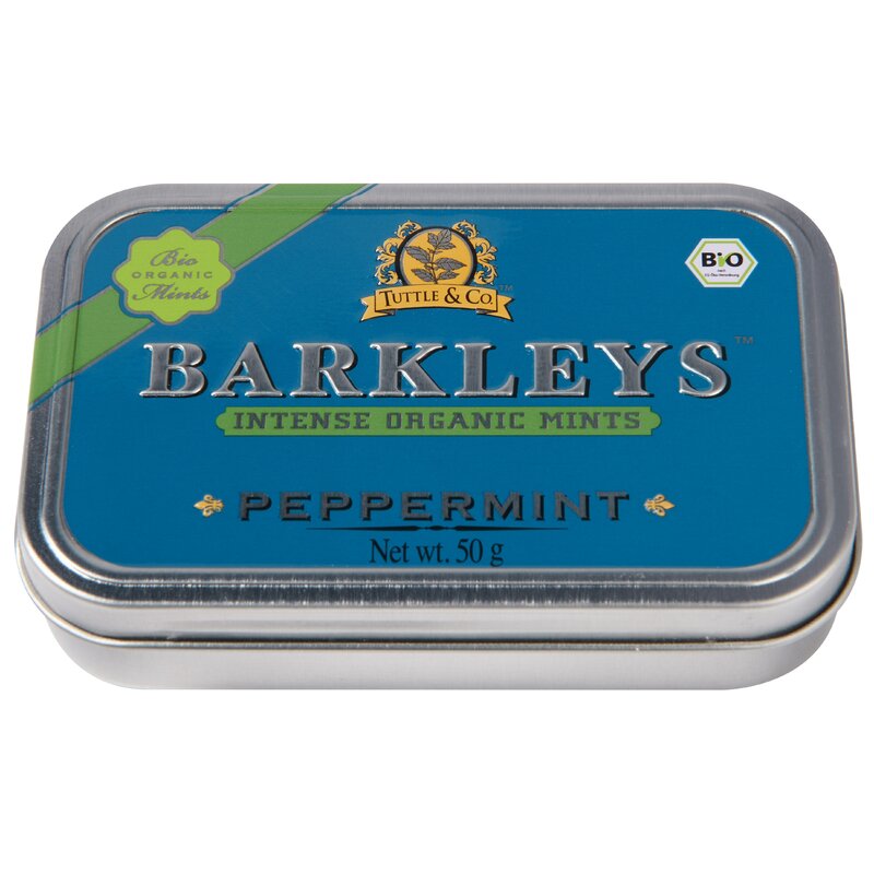 Dropsuri cu menta bio 50g Barkleys