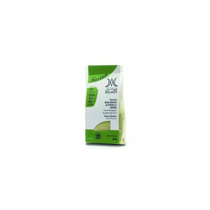 Faina de mazare verde fara gluten eco 250g Marchesato