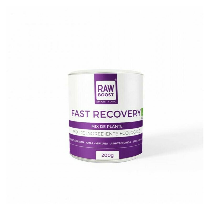 Fast Recovery, mix de plante, 200gm RawBoost