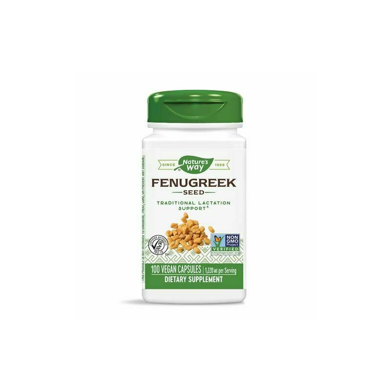 Fenugreek (Schinduf) 610mg, 100cps, Nature\'s Way