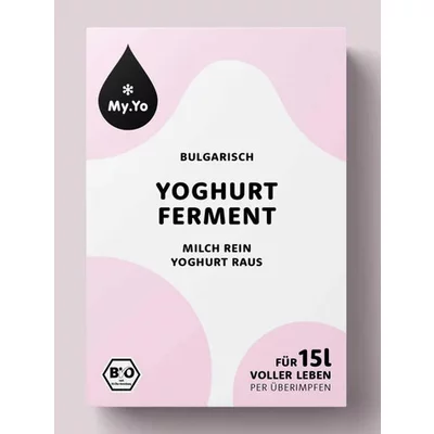 Ferment probiotic pentru iaurt bulgaresc bio 15g My.Yo