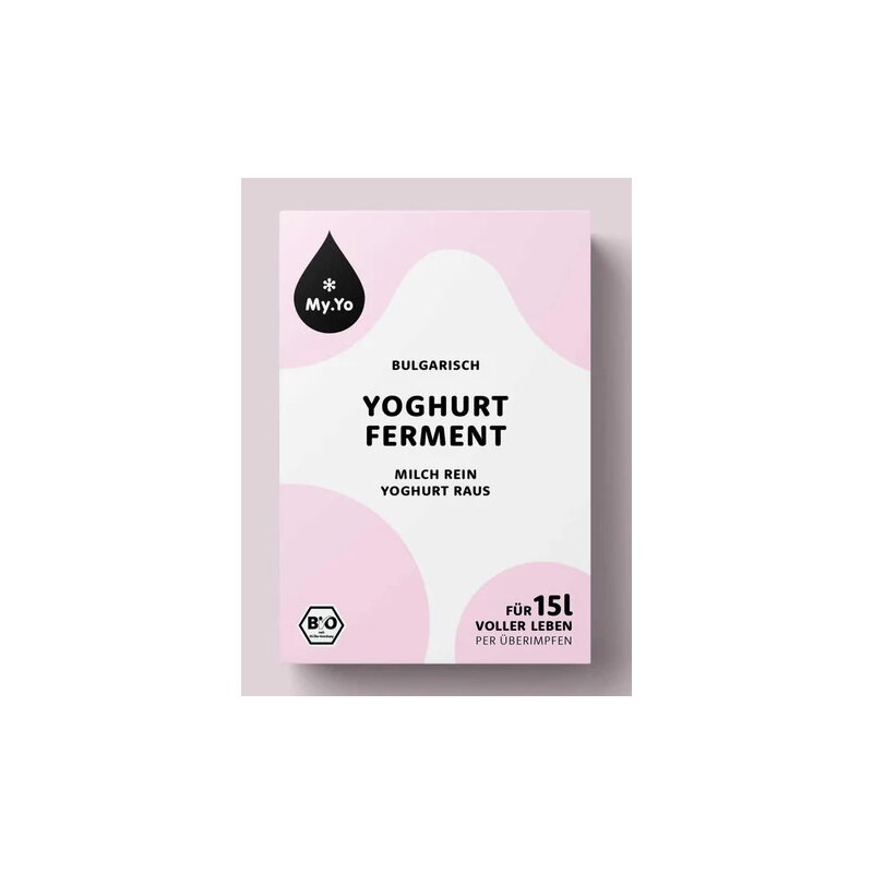 Ferment probiotic pentru iaurt bulgaresc bio 15g My.Yo