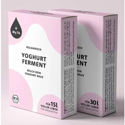 Ferment probiotic pentru iaurt bulgaresc bio 15g My.Yo