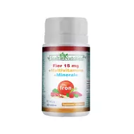 Fier 15 mg + Multivitamine + Minerale, 60 tablete, Health Nutrition-picture