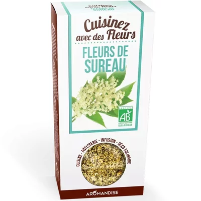Flori de soc uz culinar bio, 30g, Aromandise PRET REDUS