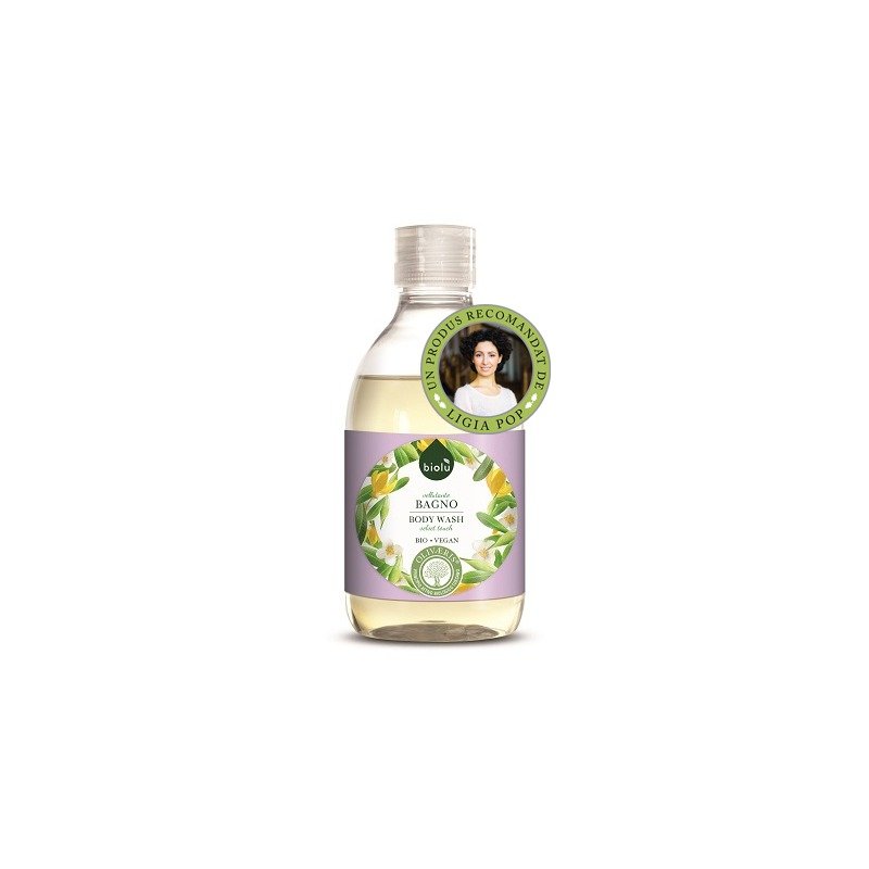 Gel de dus ecologic cu ylang ylang si vitamina E, 300ml - Biolu