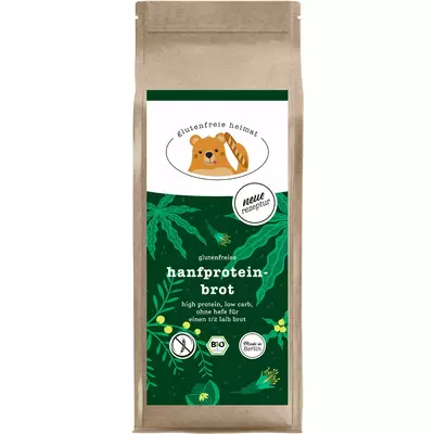 Mix bio pentru paine, cu proteine din canepa, fara gluten, 270 g - Glutenfreie Heimat PROMO