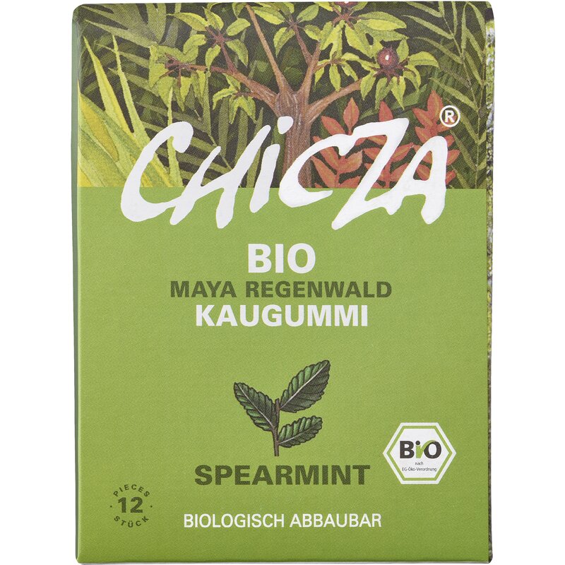 Guma de mestecat spearmint bio 30g Chicza