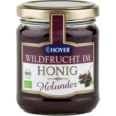 Fructe de soc in miere bio 250g Hoyer PRET REDUS