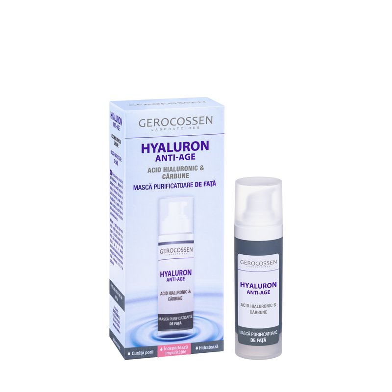 Hyaluron anti-age masca purificatoare de fata - 30 ml, Gerocossen