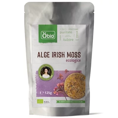 Irish Moss Organic Raw, 125g - Obio PRET REDUS