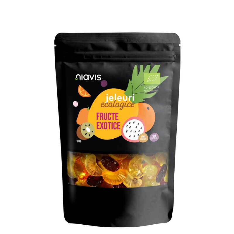 Jeleuri Ecologice  Fructe Exotice , 100g, Niavis