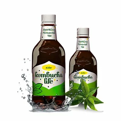 Kombucha Life cu flori de soc 500ml PRET REDUS