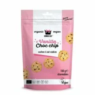 Cookies cu vanilie si ciocolata fara gluten bio 100g Kookie Cat PRET REDUS