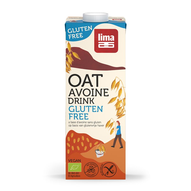 Bautura De Ovaz Fara Gluten Bio, 1l Lima