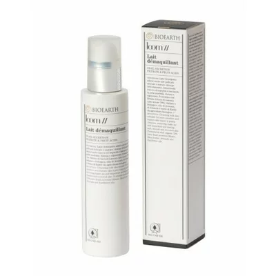 Lapte demachiant cu extract de melc 200ml, Loom Bioearth