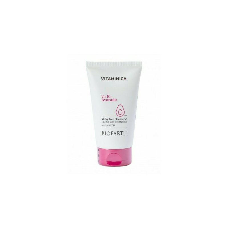 Lapte demachiant cu vitamina E si avocado 150ml, Vitaminica Bioearth