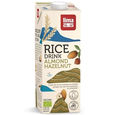 Bautura vegetala de orez cu migdale si alune de padure bio 1L PRET REDUS